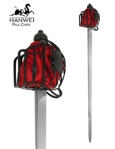 Espada de cesta de arco para práticas