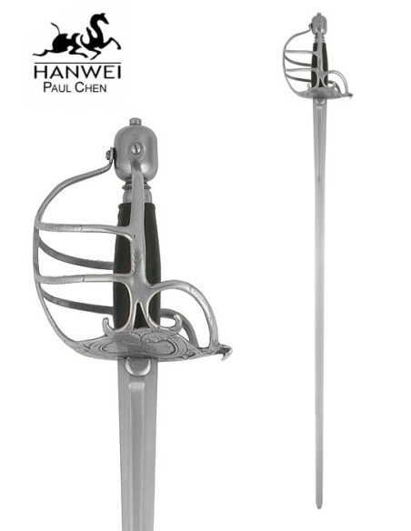 Espada de punho mortuário para práticas