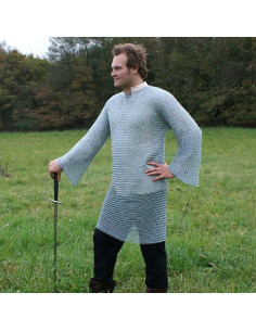 Cota de malha de aço, manga comprida