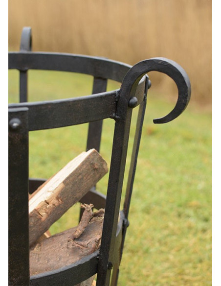 cesto para fazer fogo