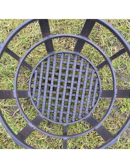 cesto para fazer fogo