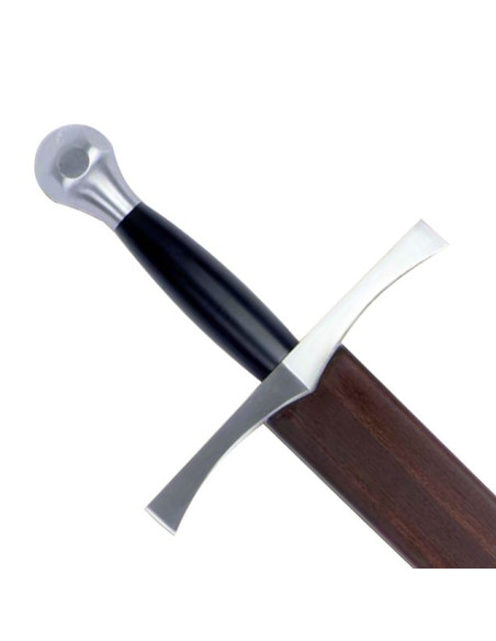 Espada medieval funcional com bainha