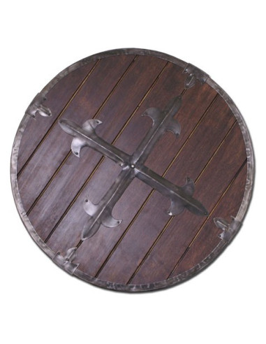 Viking madeira escudo, 61 cms.