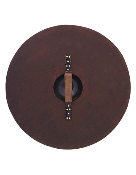 Escudo viking madeira e aço