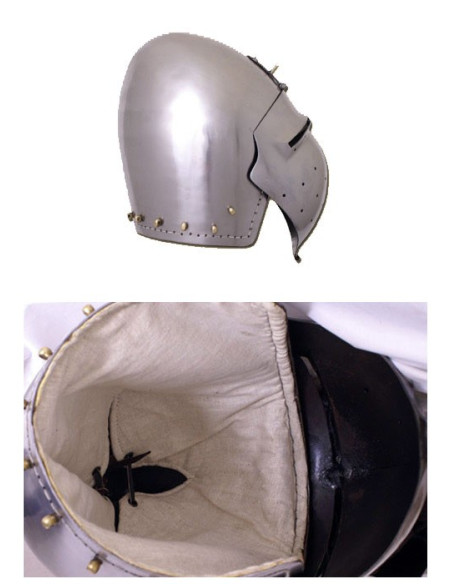 Bacinete alemão com visor, s. décimo quarto
