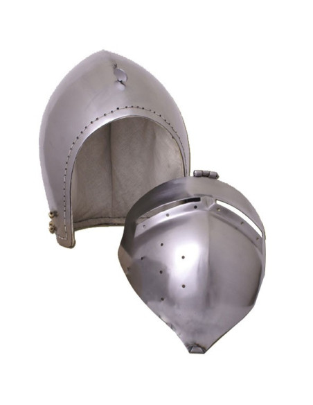 Bacinete alemão com visor, s. décimo quarto