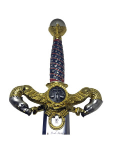 espada americana em ouro