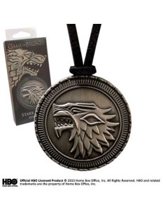 Stark escudo pendant, Game of Thrones