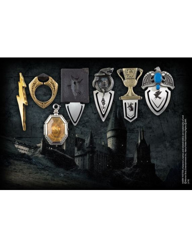 Conjunto de 7 marcadores Lord Voldemort Horcrus