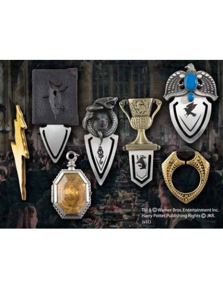 Conjunto de 7 marcadores Lord Voldemort Horcrus