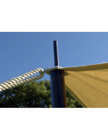 Barraca de recreação saxônica, 5 x 7 mts.