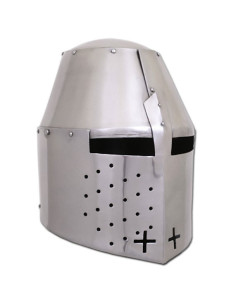 Capacete medieval inglês de Pembridge, ano 1370