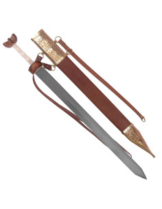 Roman Spatha Cavalaria com bainha