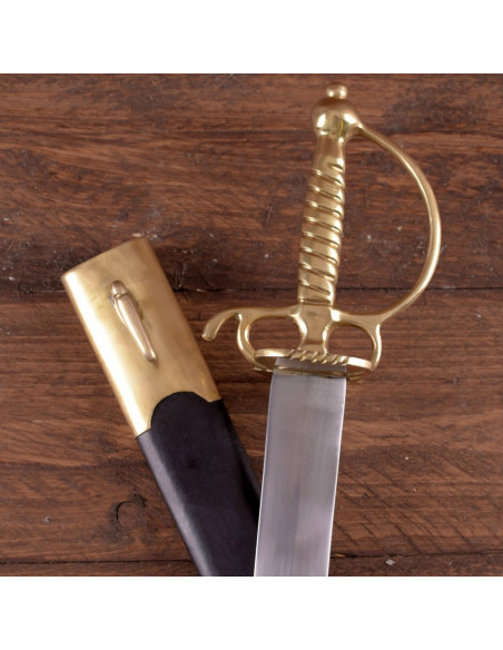 Espada europeia curta, século XVIII