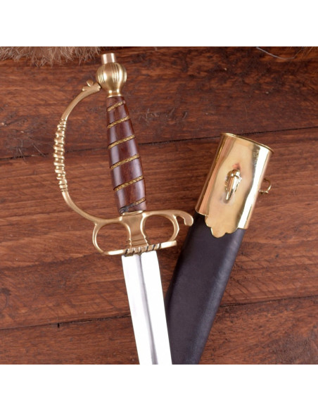 Espada europeia com bainha, séc.