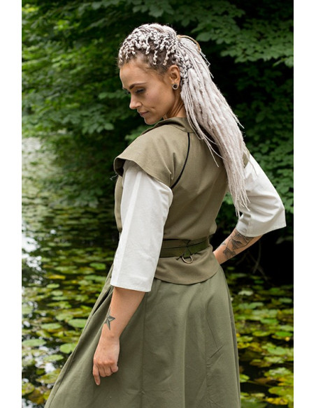 Colete medieval mulher Tristan