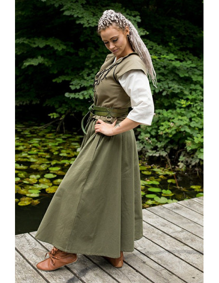 Colete medieval mulher Tristan