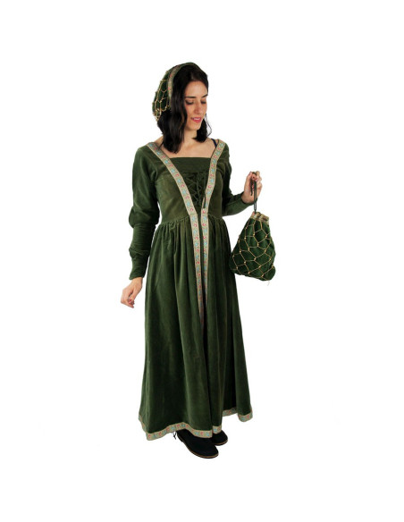 Bolsa de laço nobre medieval