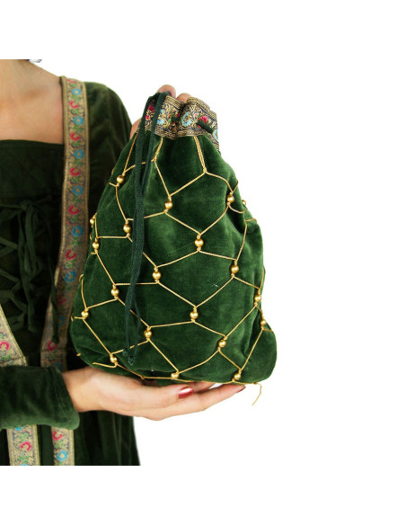 Bolsa de laço nobre medieval