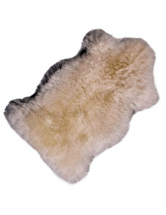 Pele de cordeiro, branco natural 2