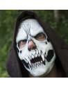 máscara de caveira branca
