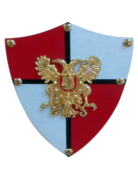 Miniescudo Águia de duas cabeças (11x14,5 cms.)