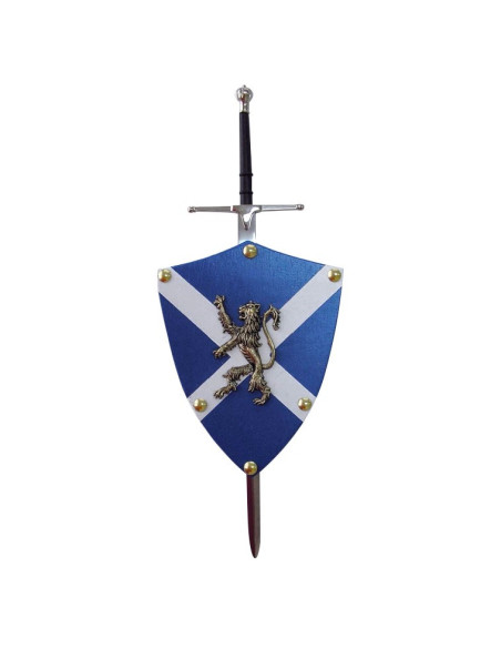 Mini-escudo Leão Desenfreado (11x14,5 cms.)