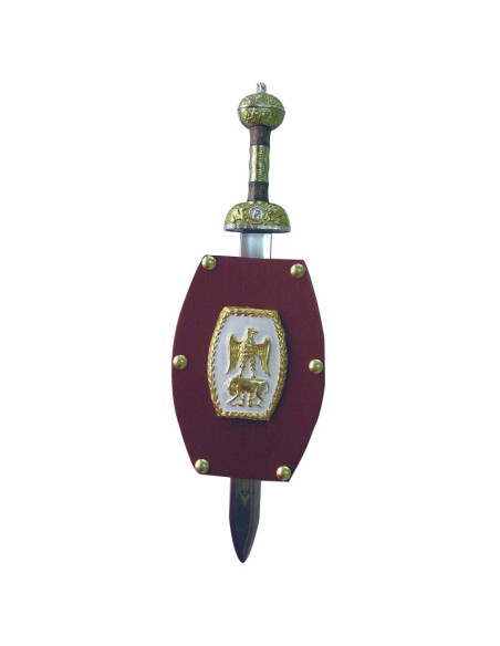 Mini-escudo romano (11x14,5 cms.)