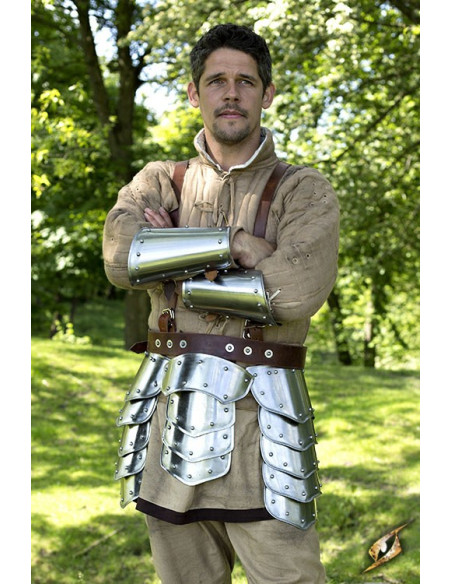 borlas de armadura medieval