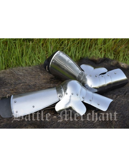 Pernas de proteção para armaduras medievais