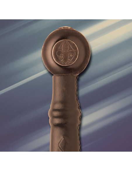 Agincourt mão e meia espada de combate, afiada