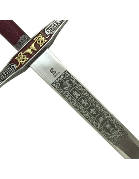 espada Excalibur decorada
