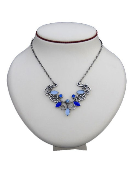 Pingente com pérolas de cristal