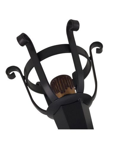 Aplique tocha forja 1 luz