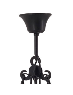 Lâmpada de forja 4 tochas