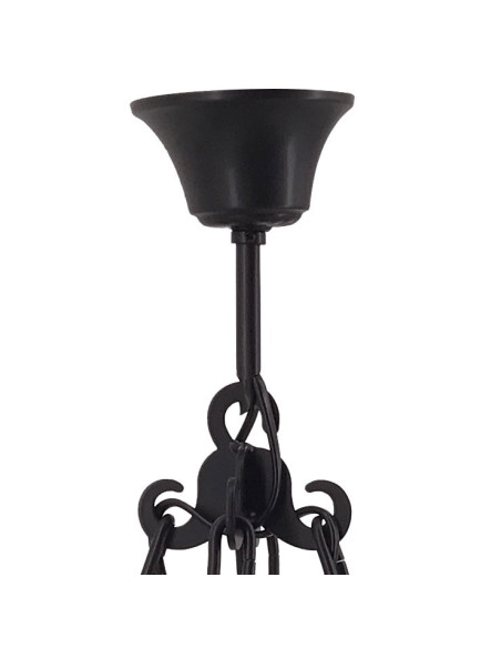 Lâmpada de forja 4 tochas