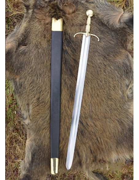 Espada de Maximiliano I, batalha de Guinegate, ano 1513