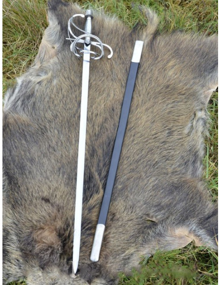 Espada florete renascentista com bainha