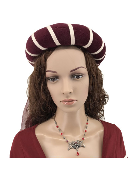 Pingente com pérolas de cristal