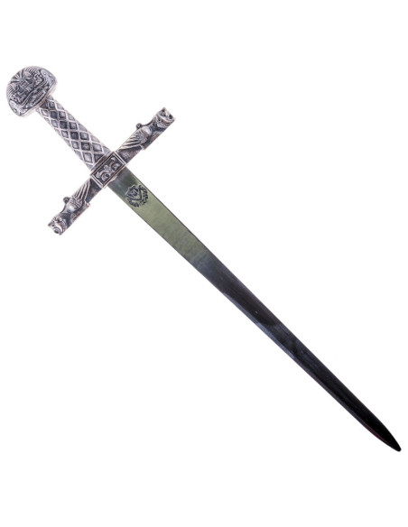 Abridor de cartas CarloMagno, 26 cms.