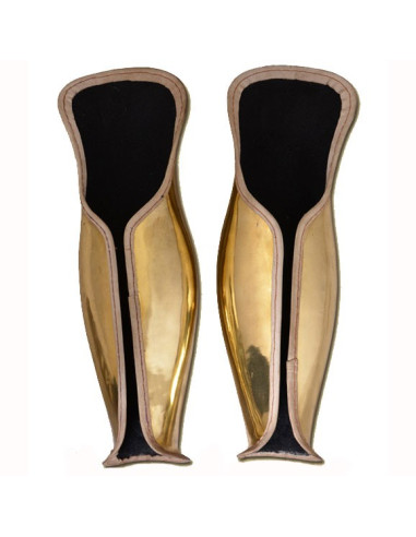 Grevas de bronze espartanas