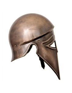 Capacete ítalo-corintiano, acabamento envelhecido 2