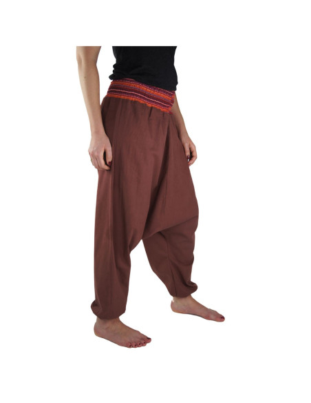 Calça larga Jessie, vermelho Marsala