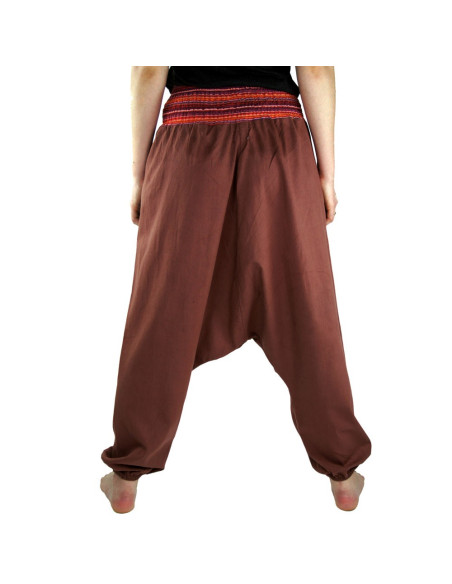 Calça larga Jessie, vermelho Marsala