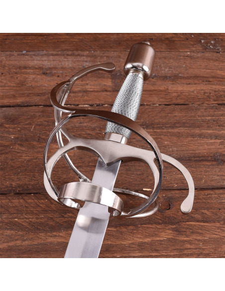 espada rapieira com lâmina larga