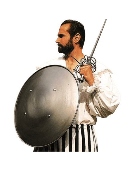 Escudo abobadado funcional, 58 cms.