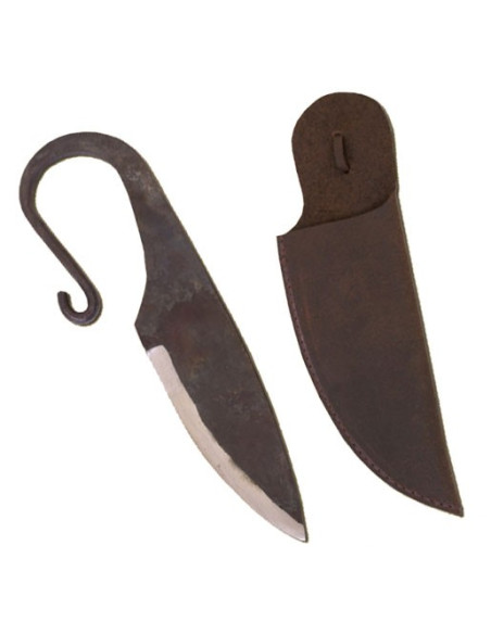 Faca viking forjada a mão