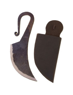 faca medieval forjada a mao