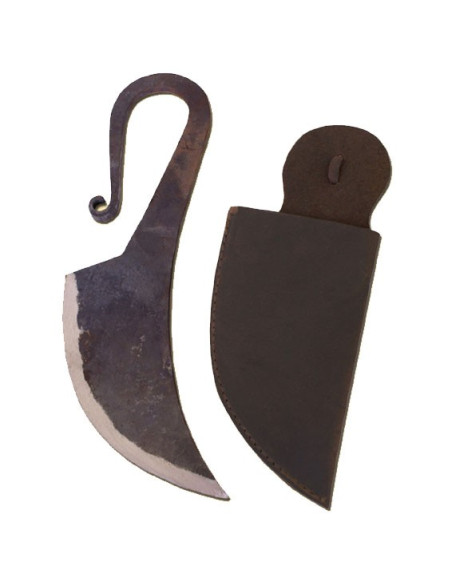 faca medieval forjada a mao