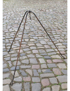 tripé forjado à mão